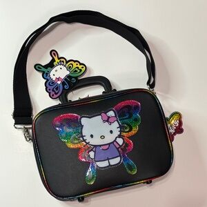 Dumbgood x Sanrio Hello Kitty Butterfly Mini Suitcase Crossbody Bag